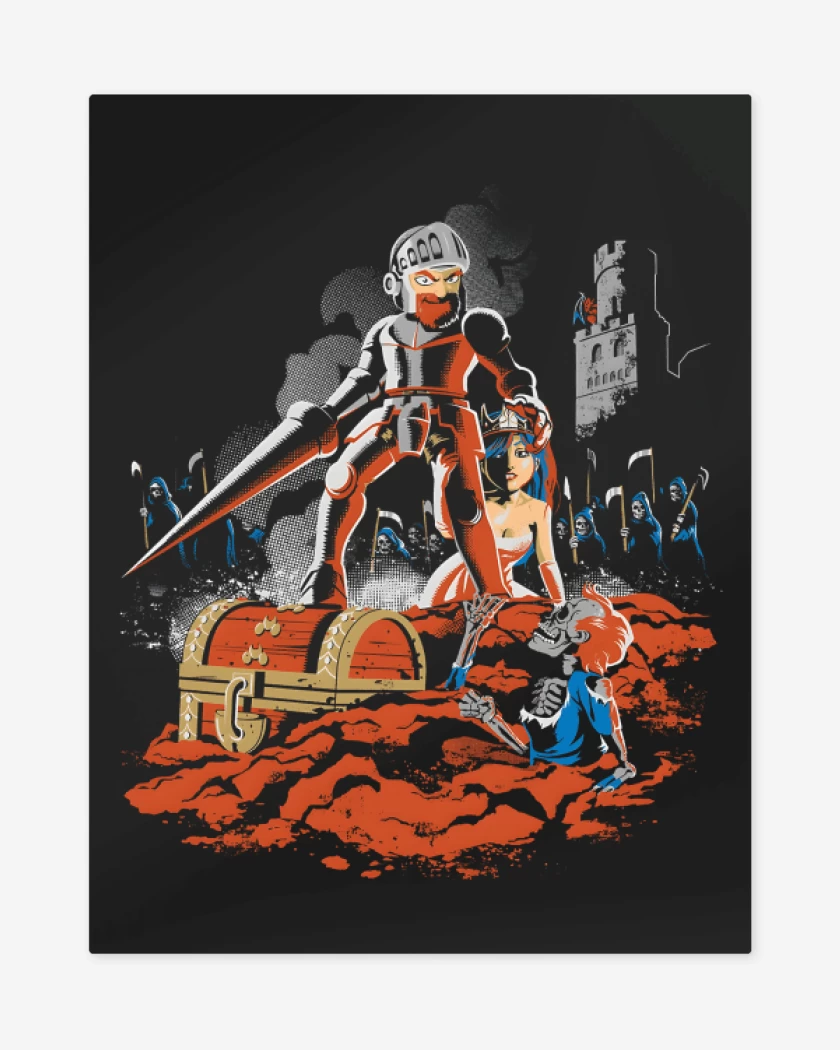 Print metalico Negro de Army of Goblins