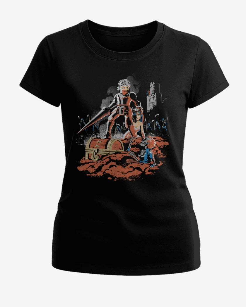 Polera de Mujer Negro de Army of Goblins
