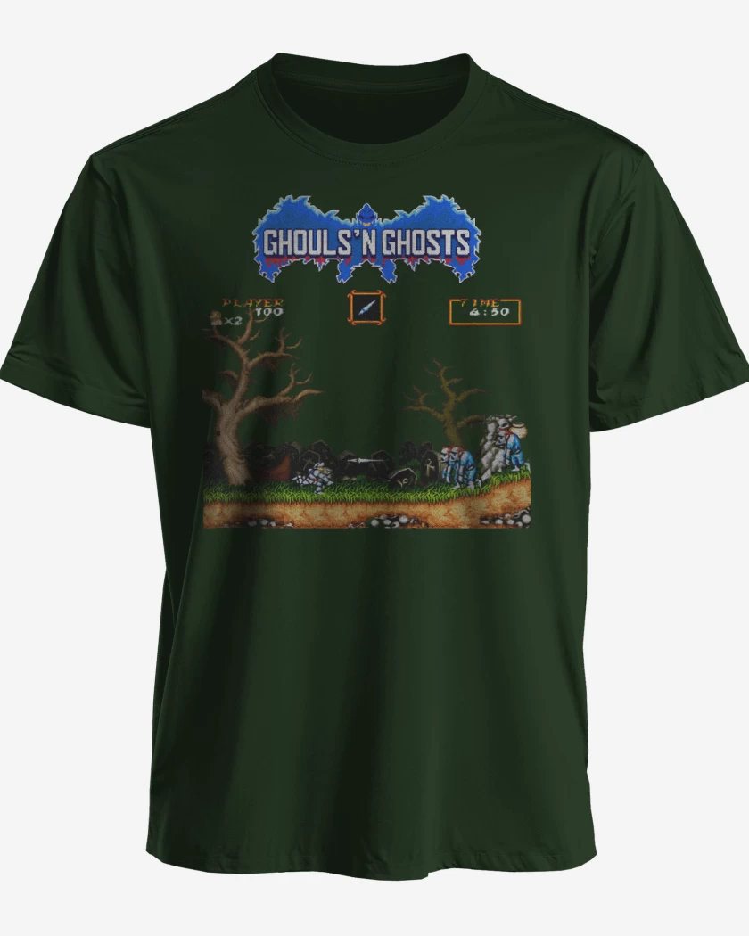 Polera Ghouls 8 bits