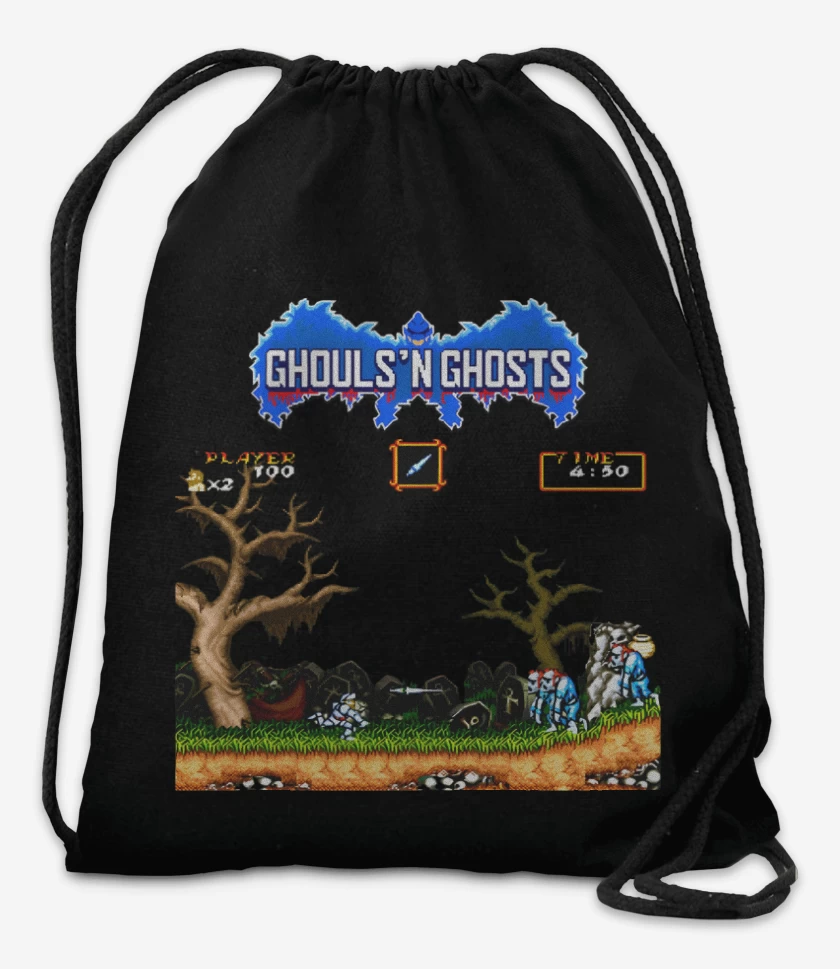 Mochila Ghouls 8 bits