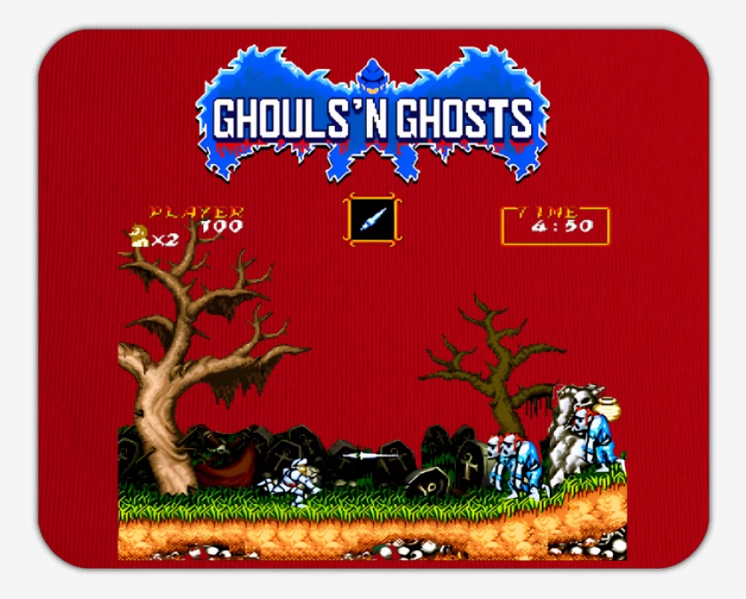 Mousepad Ghouls 8 bits