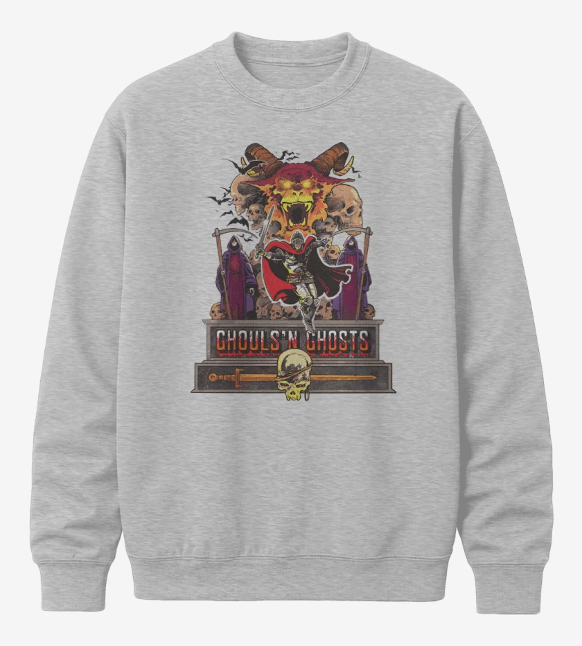 Poleron polo Ghouls n Ghosts