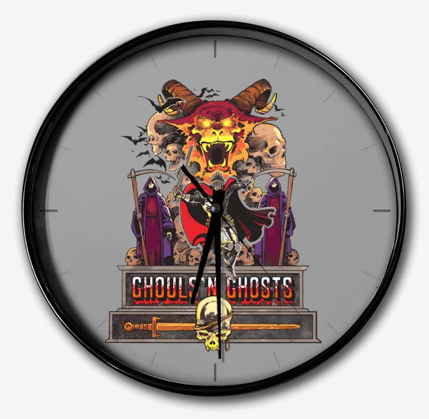 Reloj Gris Melange de Ghouls n Ghosts