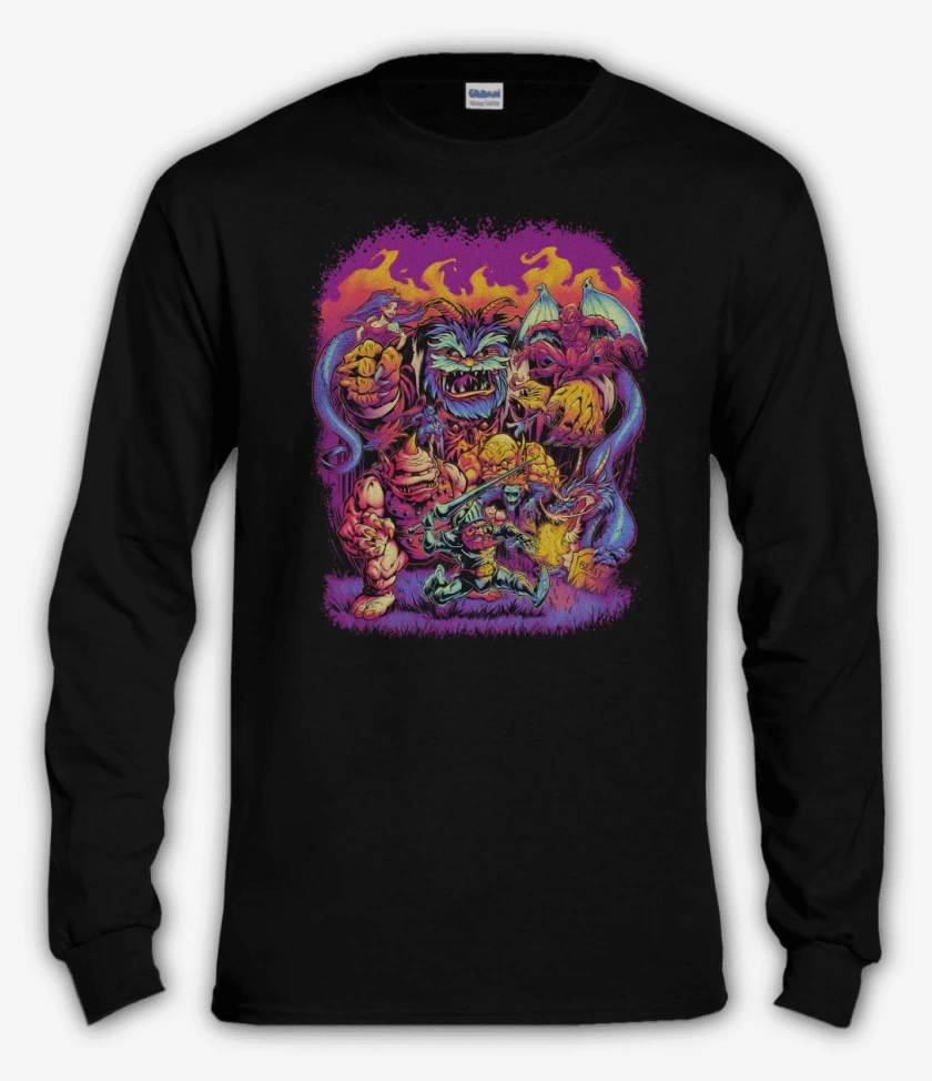 Polera manga larga Sir Arthur contra las Fuerzas del Mal