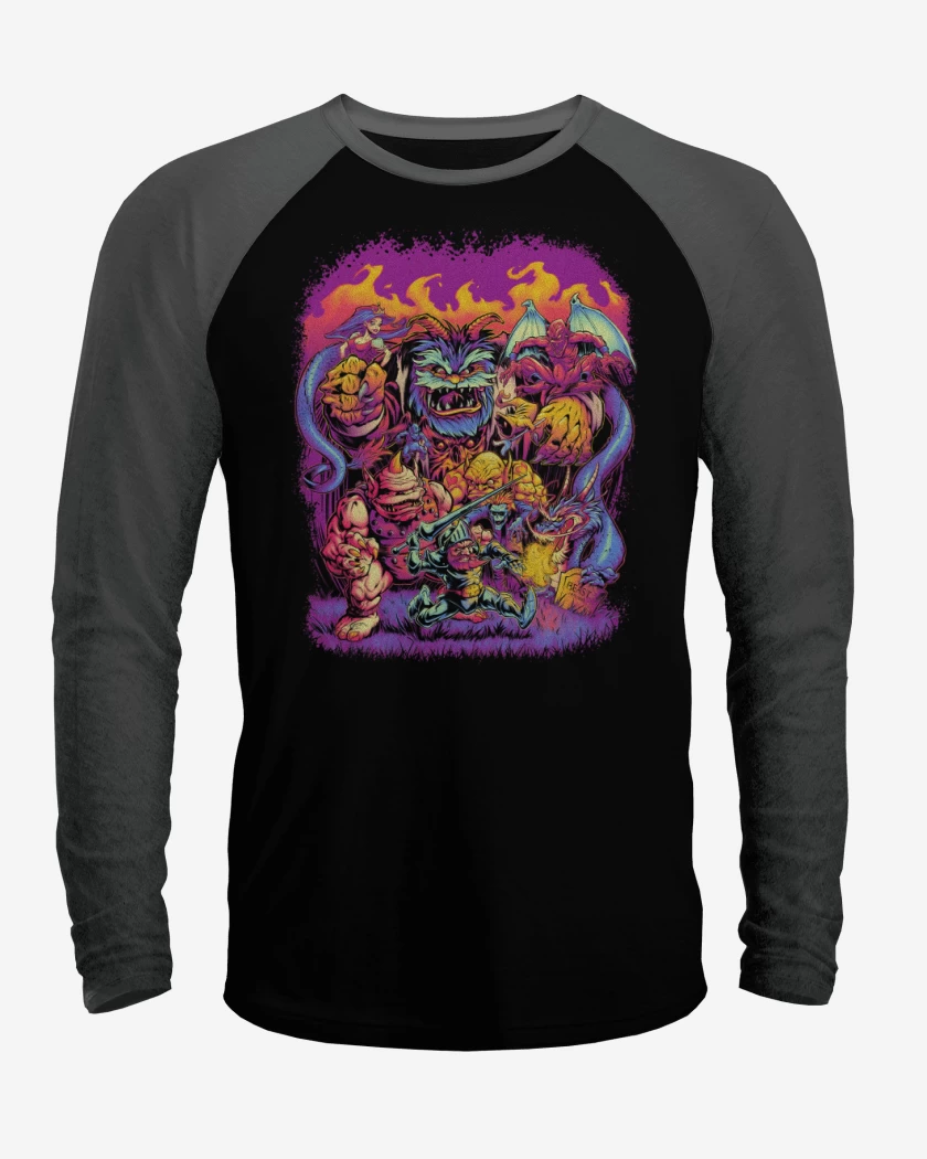 Polera Raglan Sir Arthur contra las Fuerzas del Mal