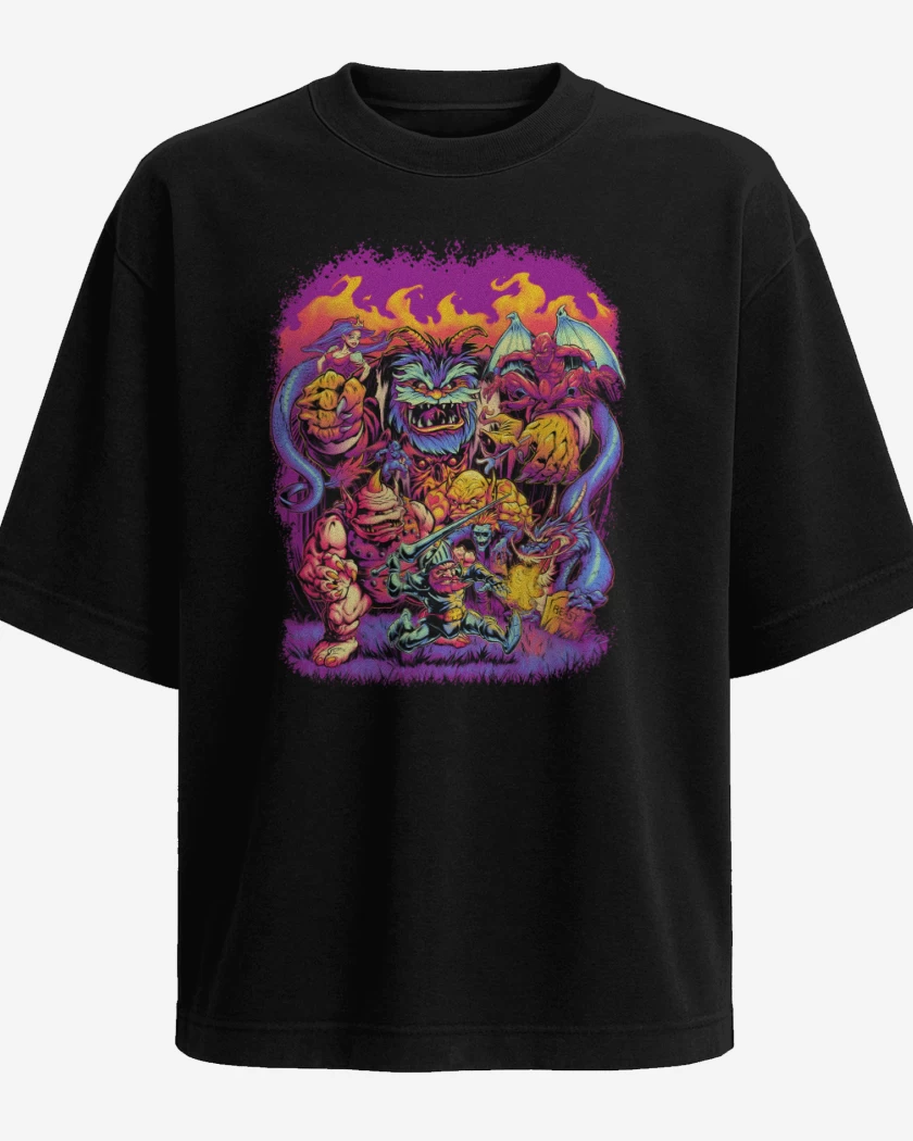 Polera Oversize Sir Arthur contra las Fuerzas del Mal
