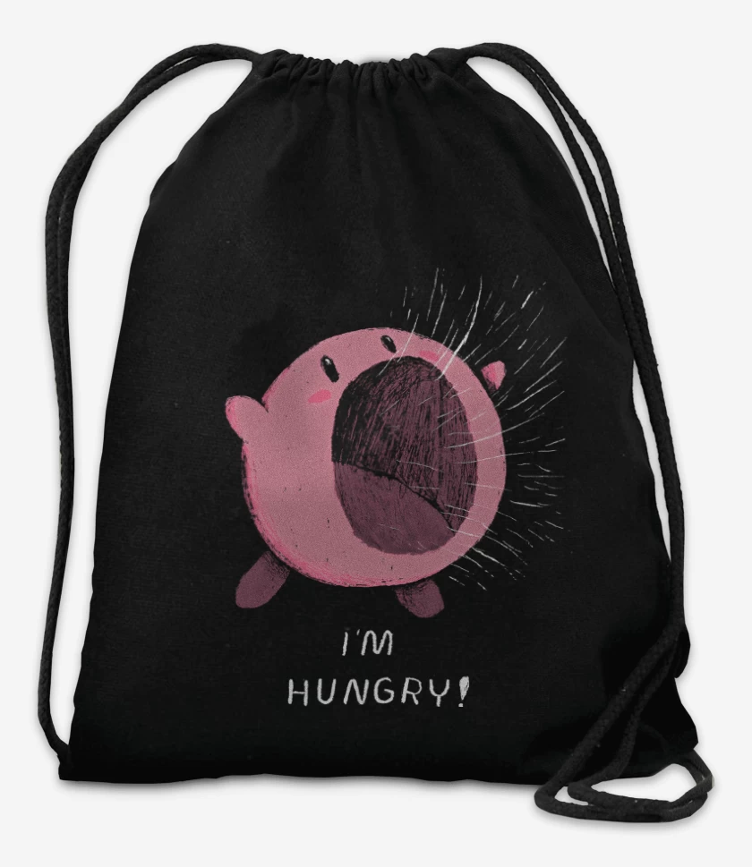 Mochila Negro de Tengo Hambre