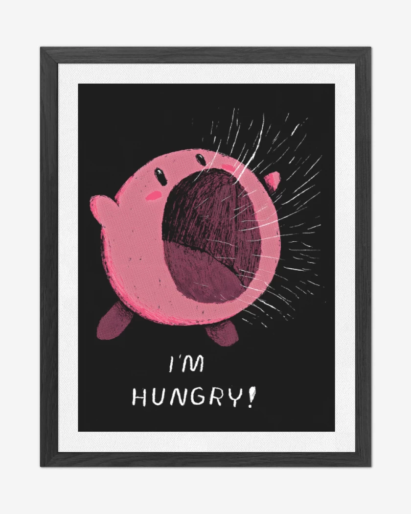Cuadro decorativo Negro de Tengo Hambre