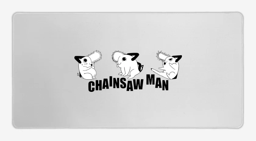 Mouse pad Gamer Pochita Motosierra