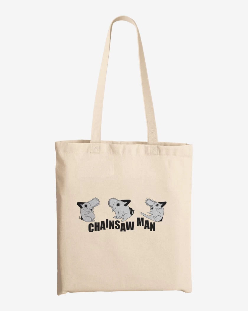 Totebag Pochita Motosierra