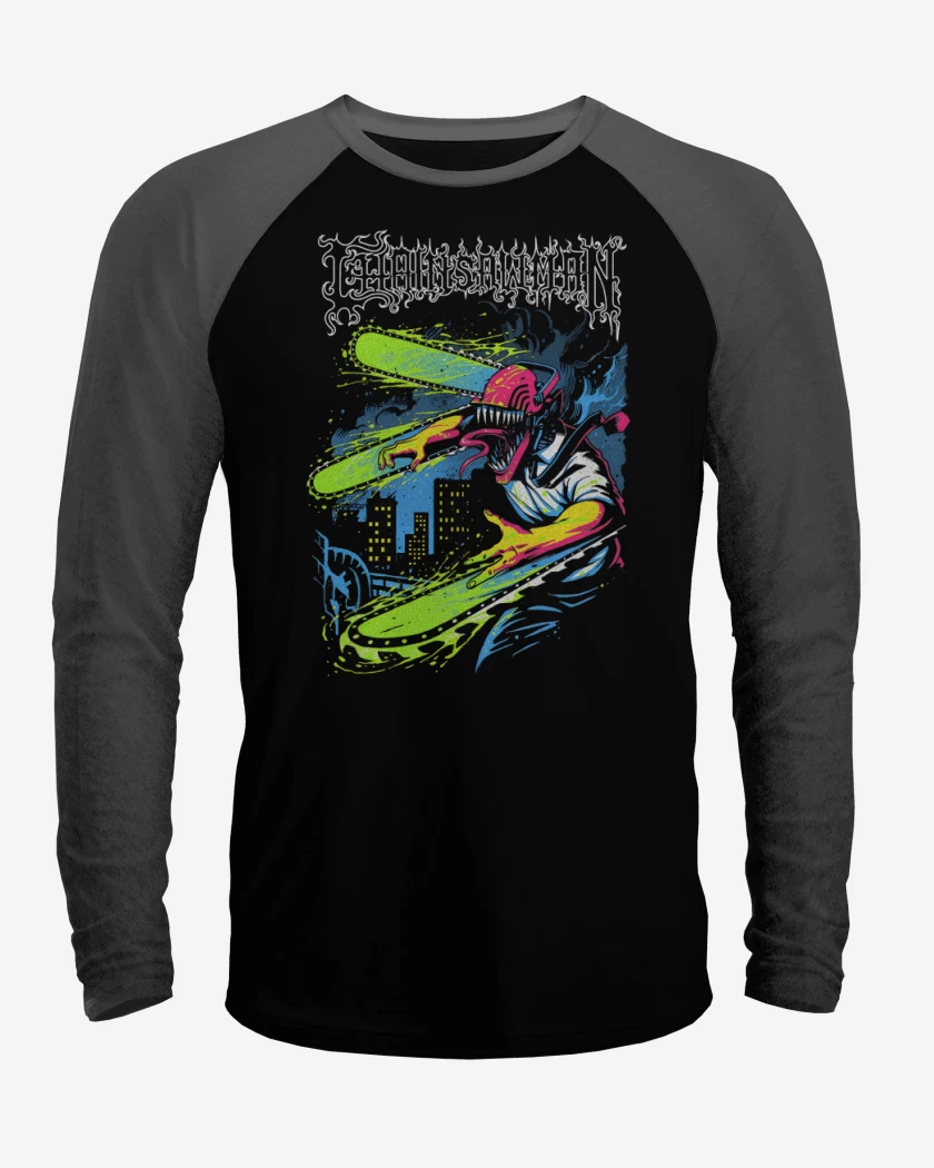 Polera Raglan Chainsaw Filth
