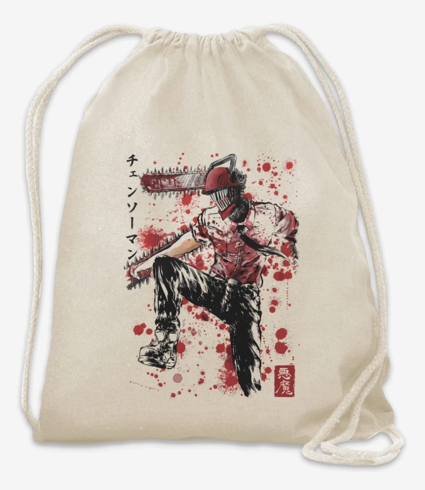 Mochila Blanco de Denji Saw