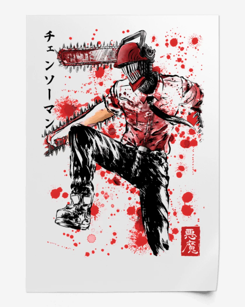 Print Denji Saw