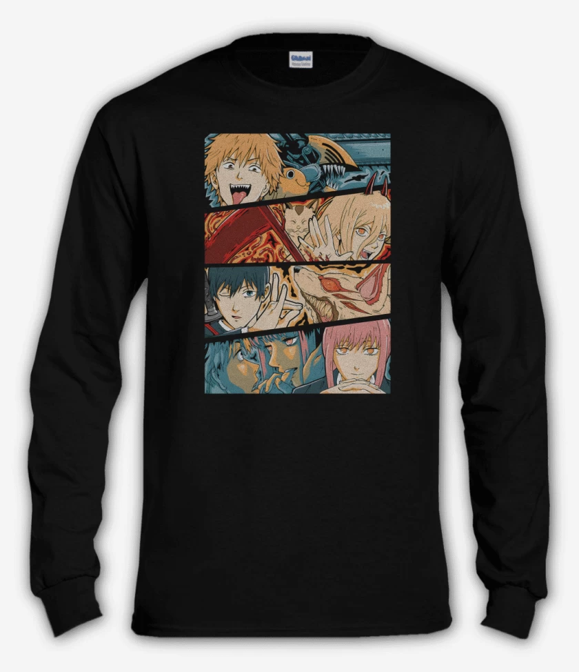 Polera manga larga Hunters