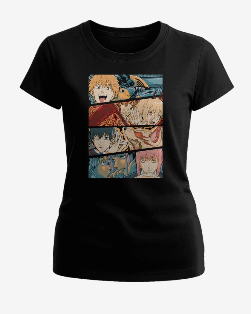 Polera de Mujer Negro de Hunters