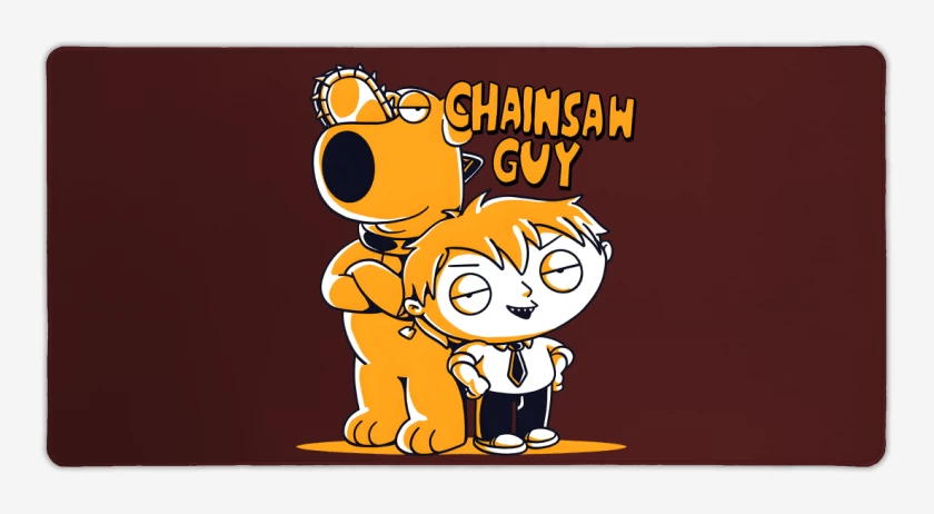 Mouse pad Gamer Chainsaw Guy