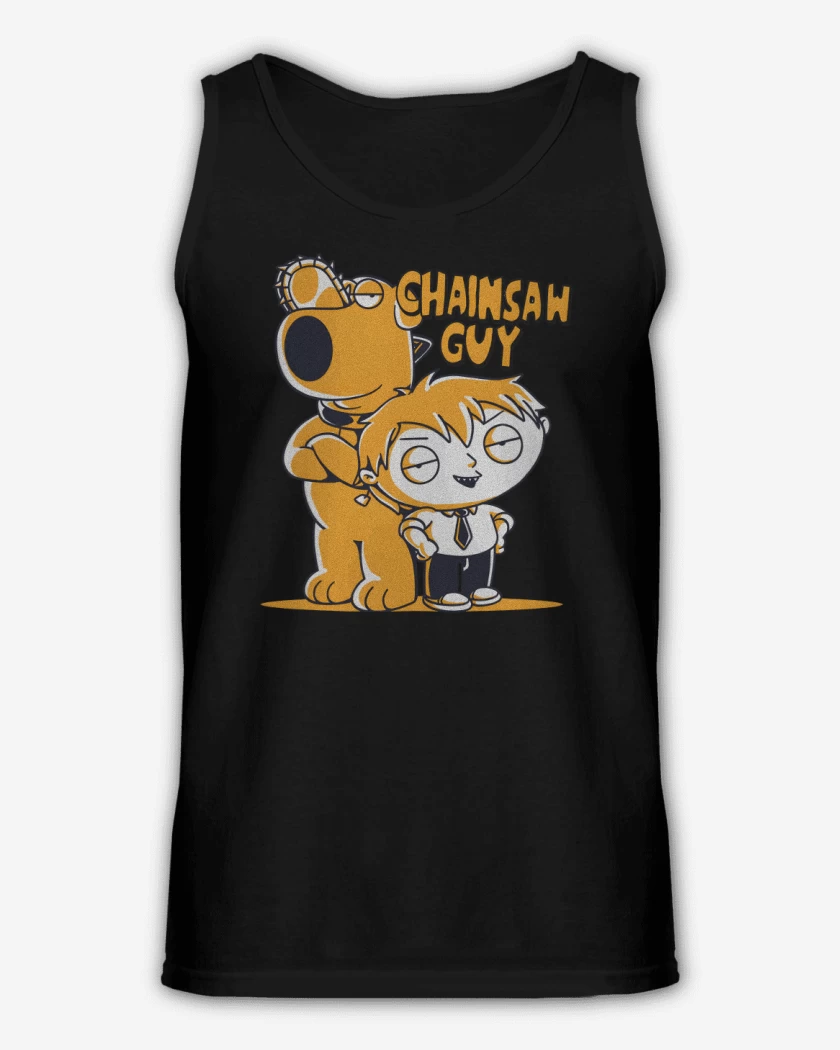 Sudadera Negro de Chainsaw Guy