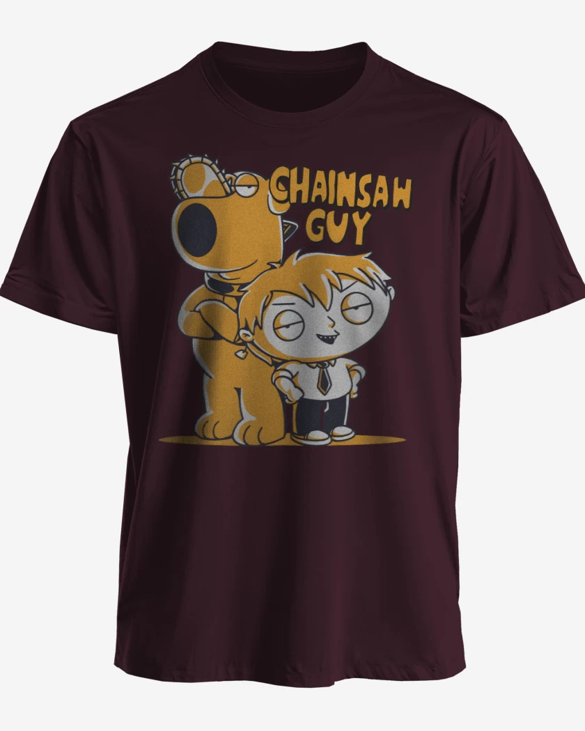 Polera Chainsaw Guy