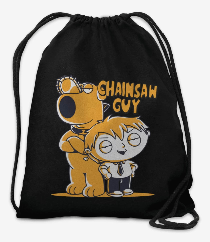 Mochila Negro de Chainsaw Guy