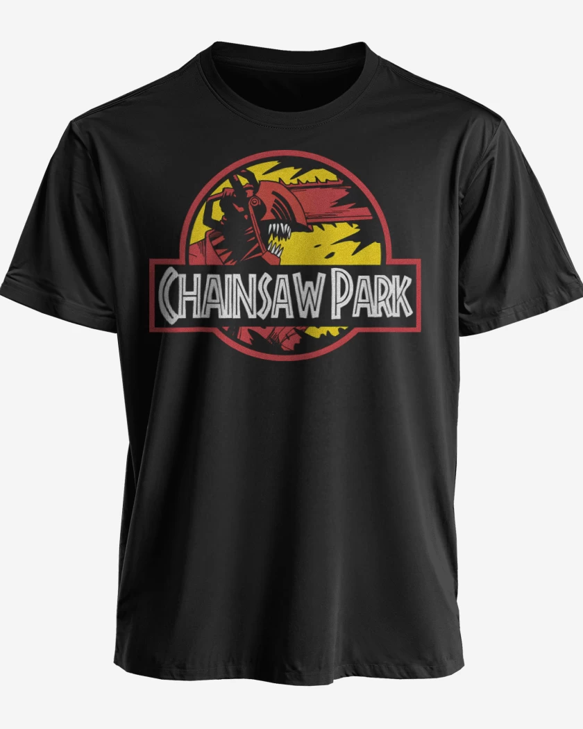Polera premium Negro de Chainsaw Park