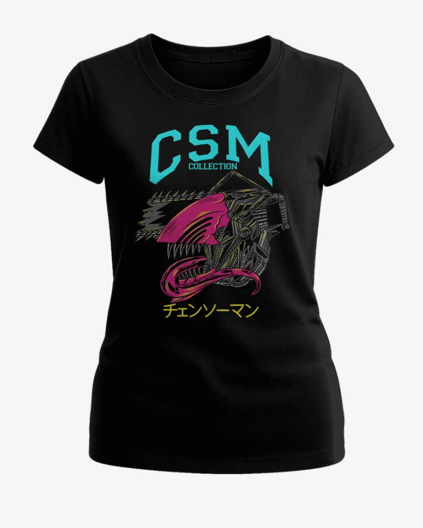 Polera de Mujer Negro de CSM Collection