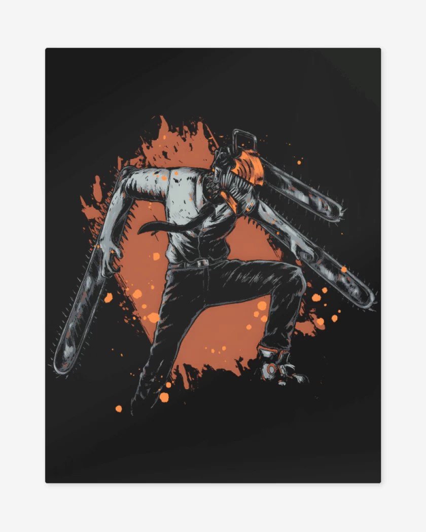 Print metalico Denji Sierra 