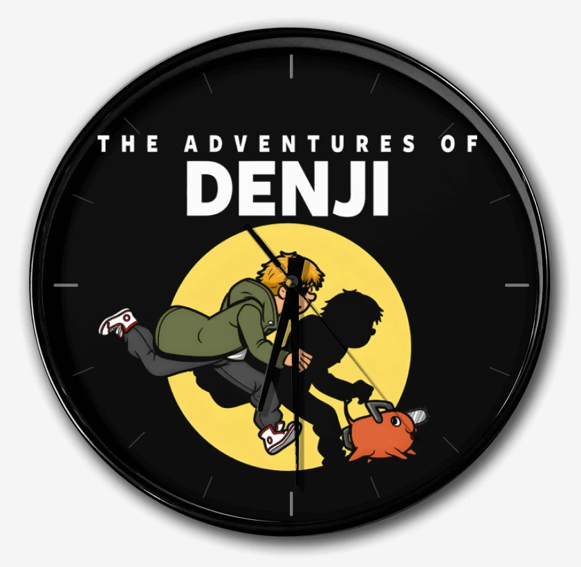 Reloj Negro de Las Aventuras de Denji