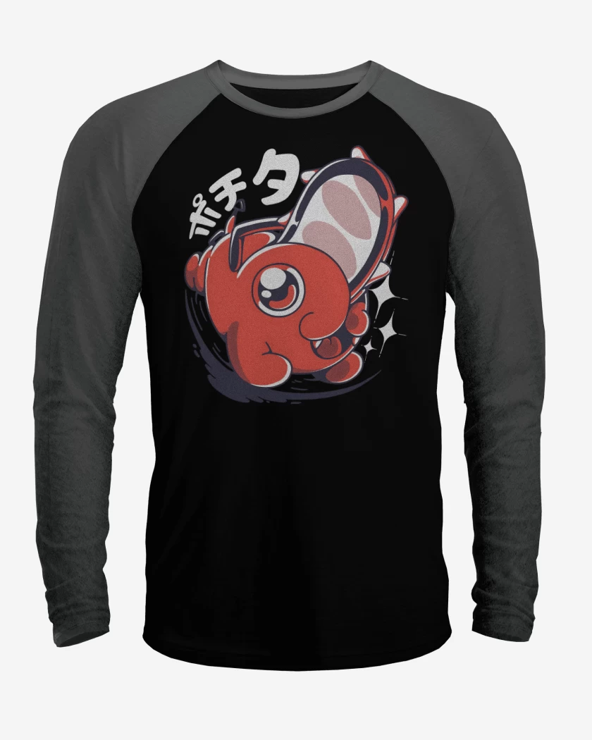 Polera Raglan Pochita Cute