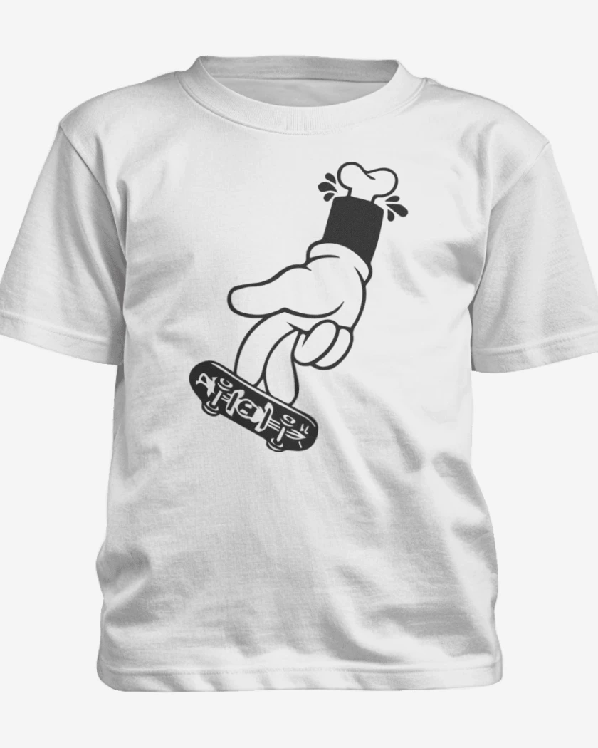 Polera de niño Blanco de Mickey Hand 4