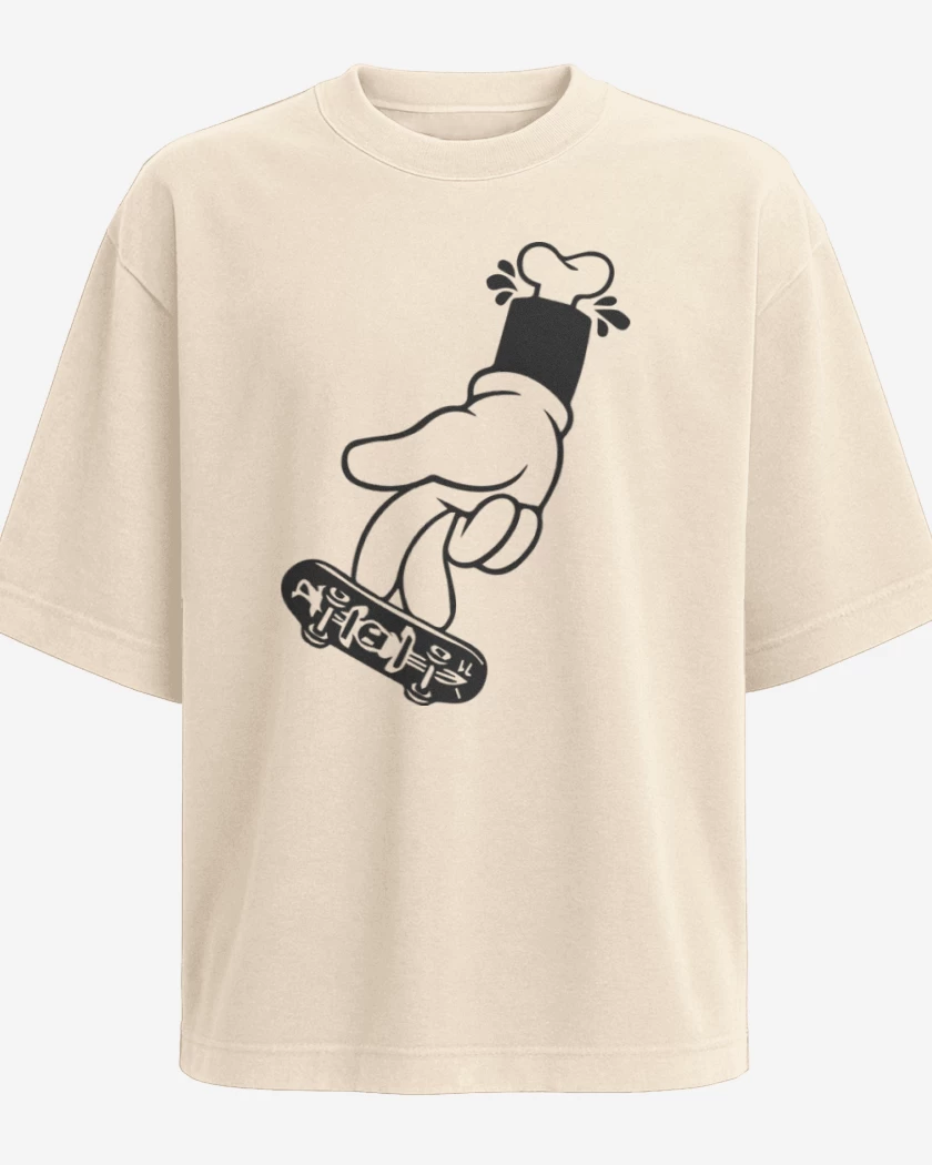 Polera Oversize Mickey Hand 4