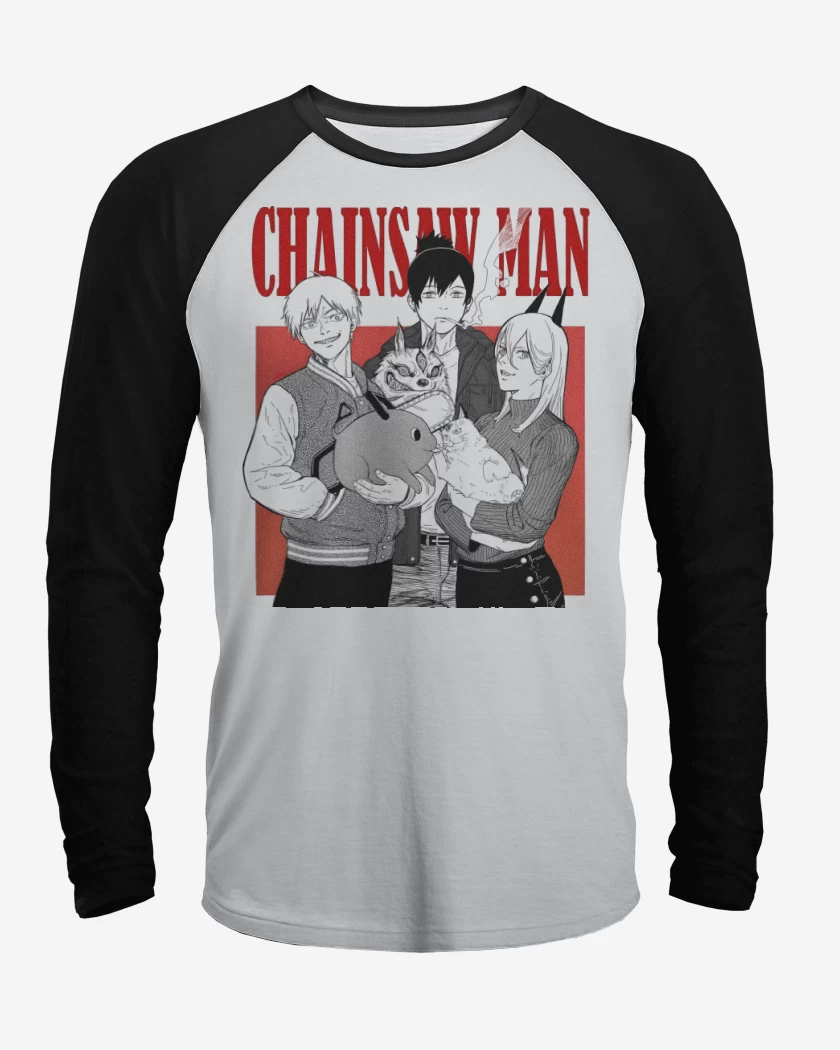 Polera Raglan Trio de Cazadores