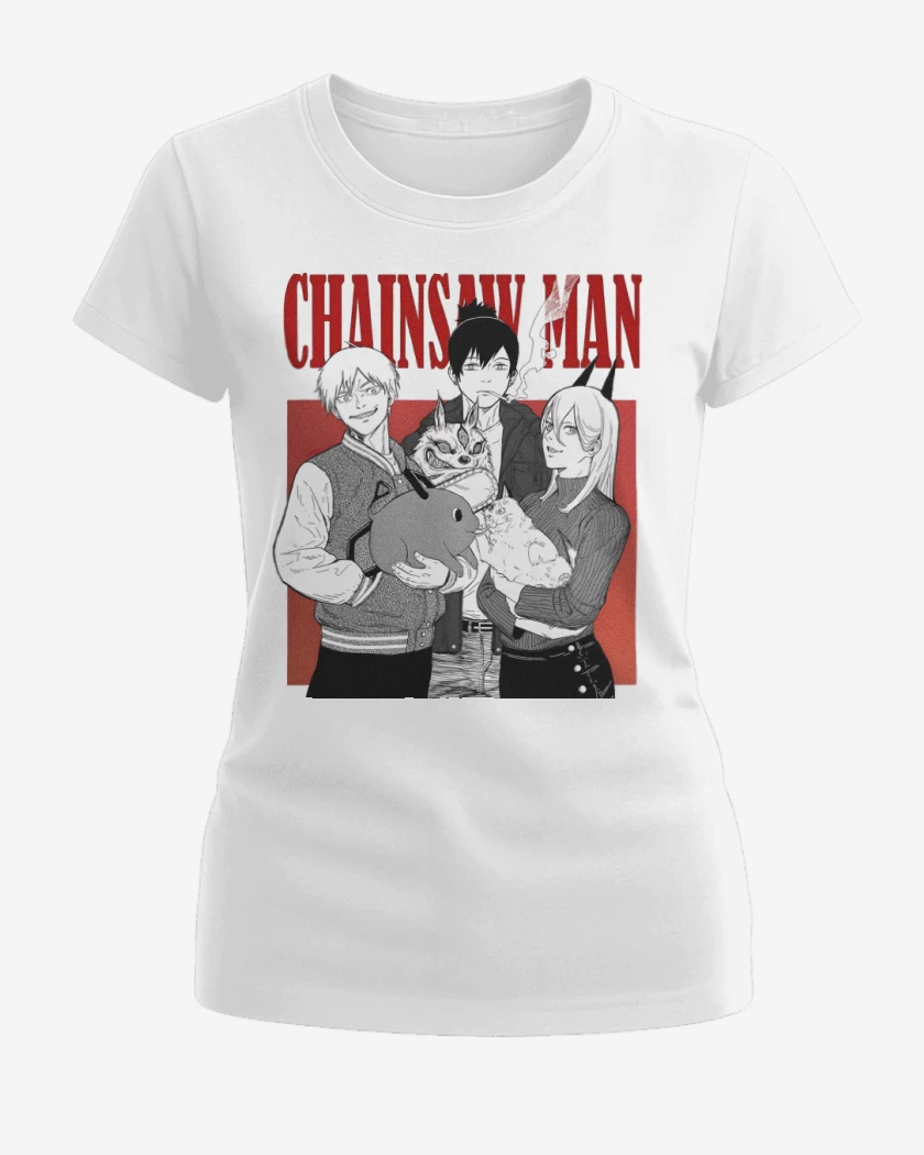 Polera de Mujer Blanco de Trio de Cazadores