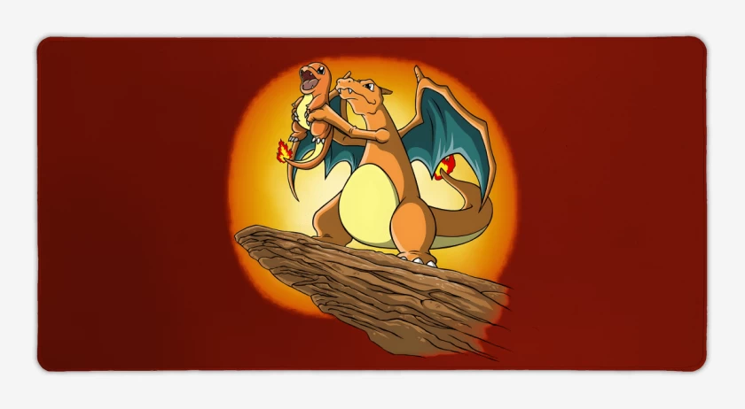 Mouse pad Gamer King Charizard