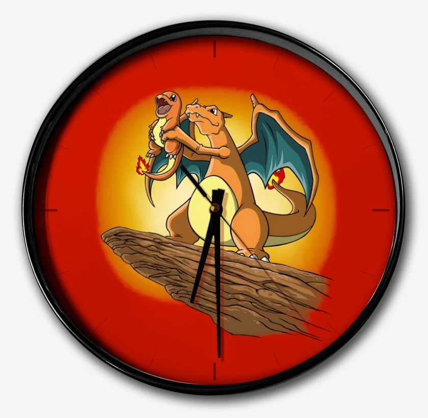 Reloj Rojo de King Charizard