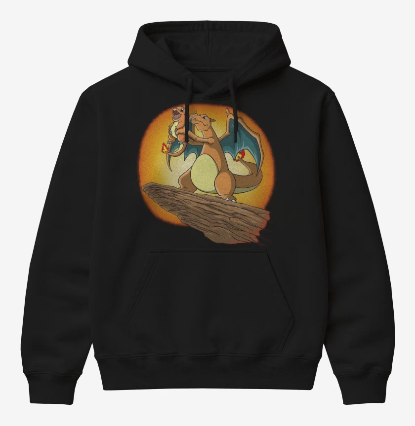 Poleron Canguro básico King Charizard