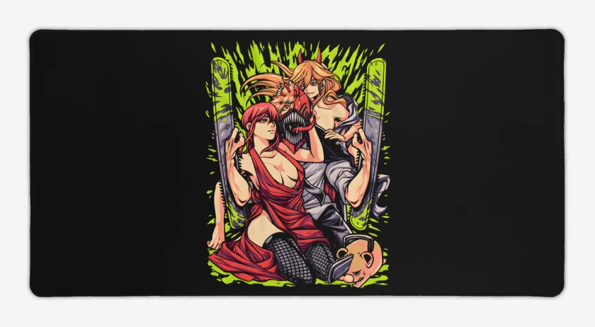 Mouse pad Gamer Makima Power x Denji