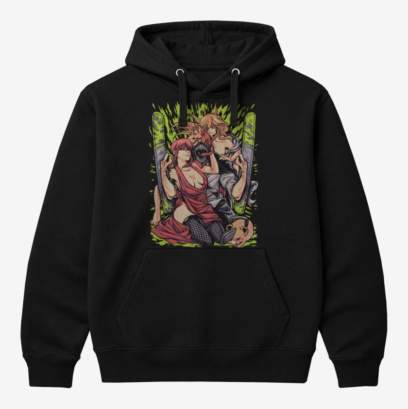 Polerón Canguro Makima Power x Denji