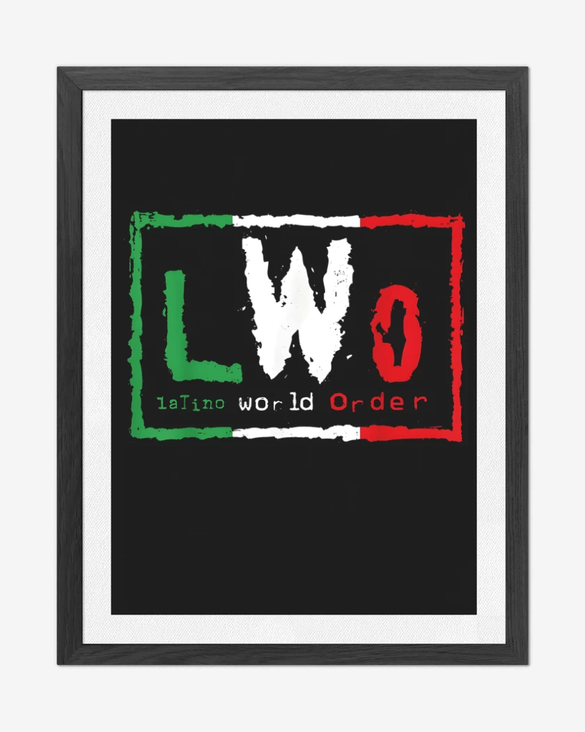 Cuadro decorativo Negro de LWO 