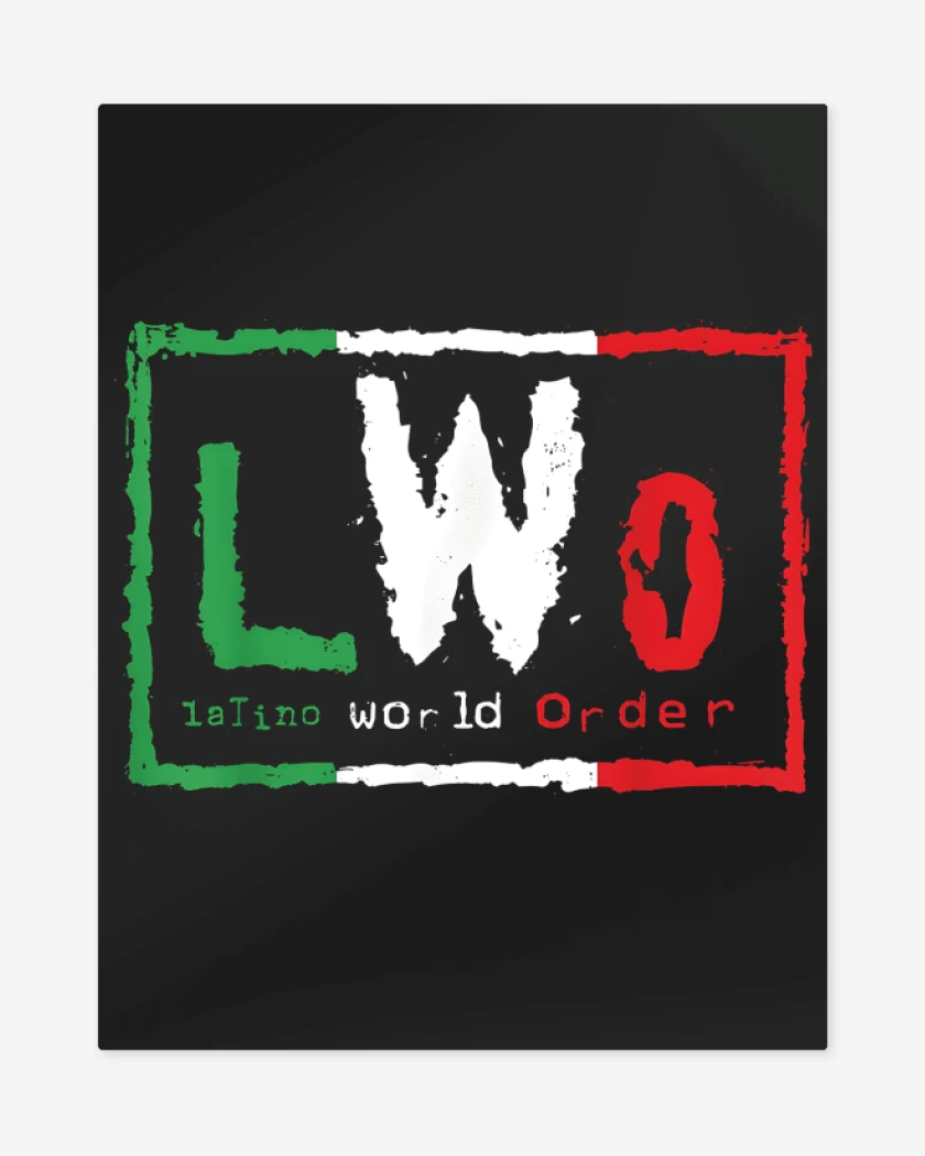 Print metalico Negro de LWO 