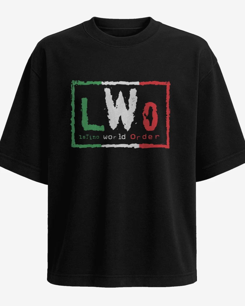 Polera Oversize Negro de LWO 