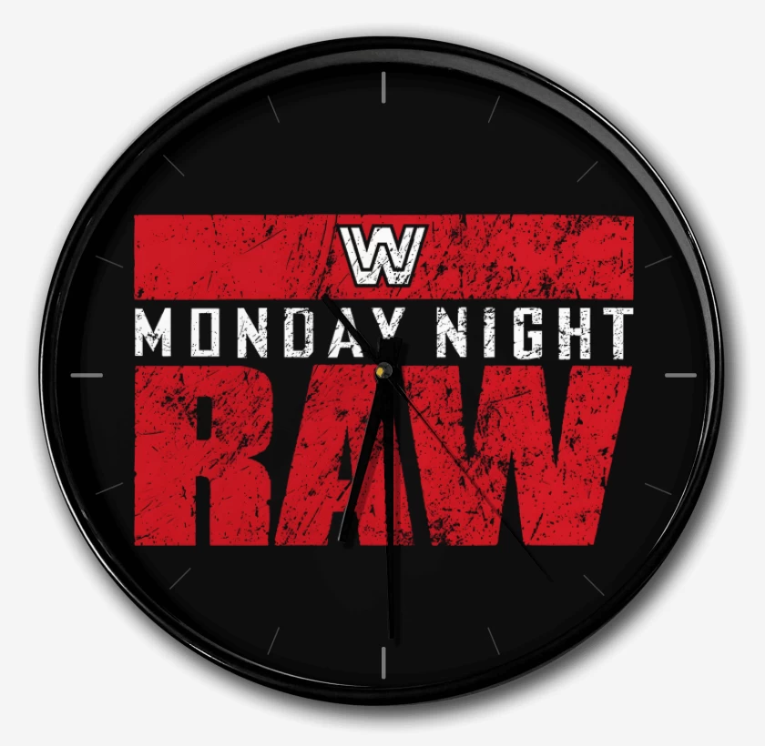 Reloj Negro de Monday Night Raw