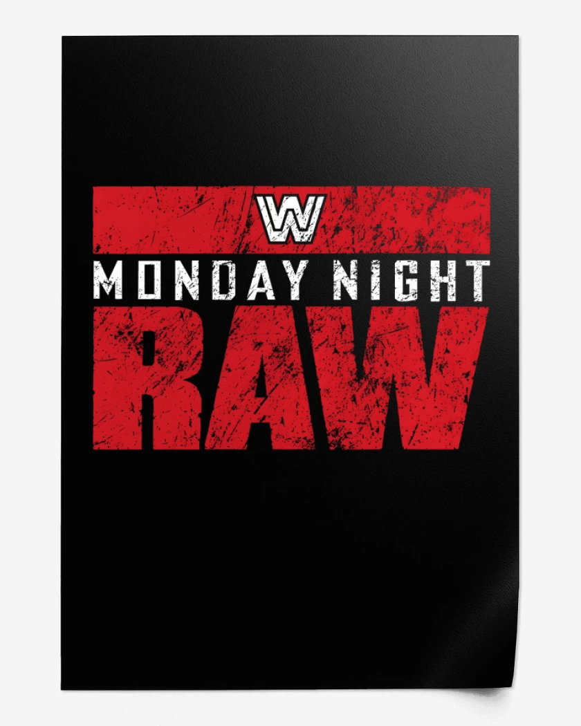 Print Monday Night Raw
