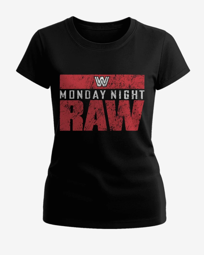 Polera de Mujer Negro de Monday Night Raw