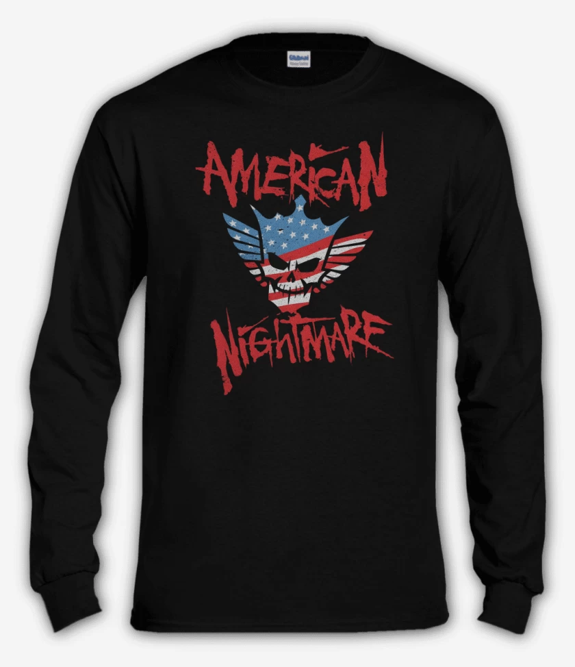 Polera manga larga Negro de American Nightmare
