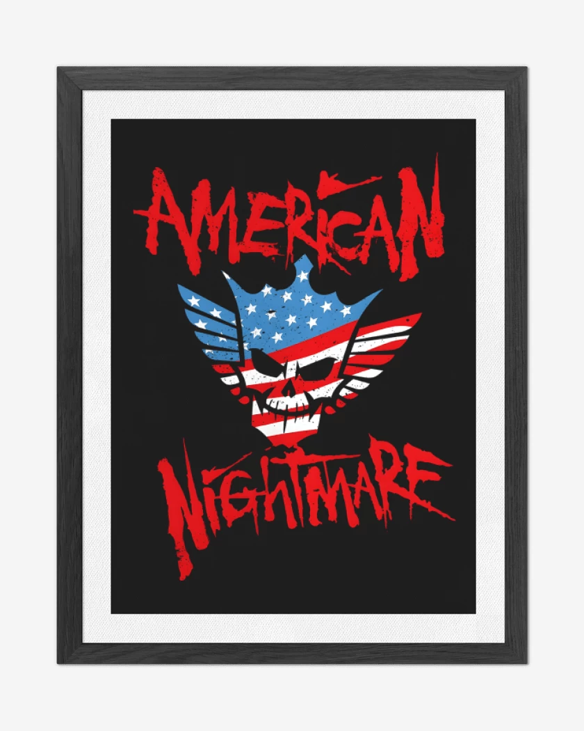 Cuadro decorativo Negro de American Nightmare