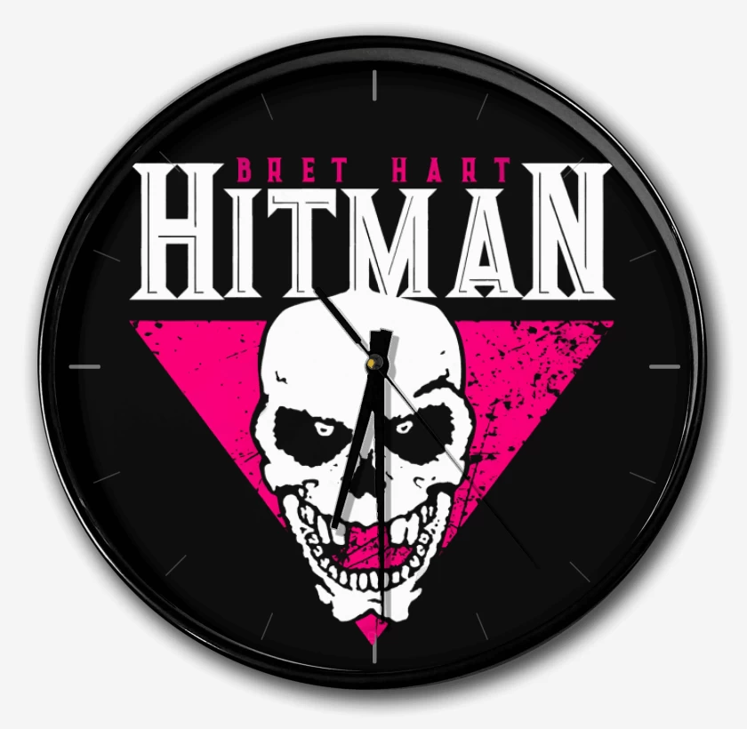 Reloj Negro de Hitman Hart