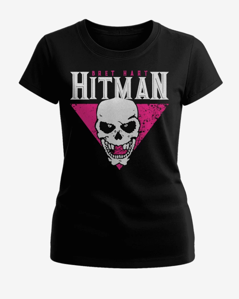 Polera de Mujer Negro de Hitman Hart