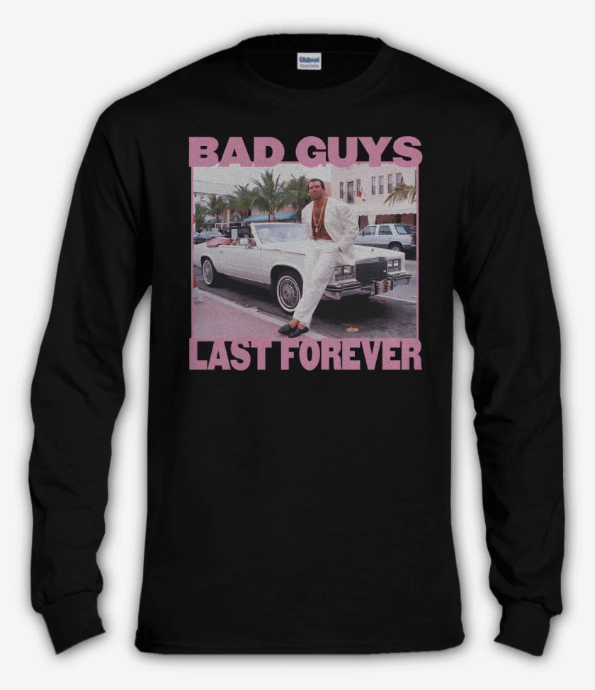Polera manga larga Negro de Bad Buys