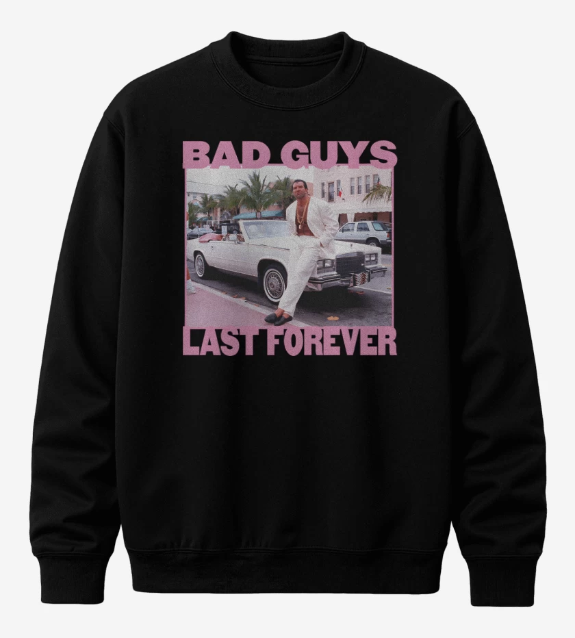 Poleron polo Negro de Bad Buys