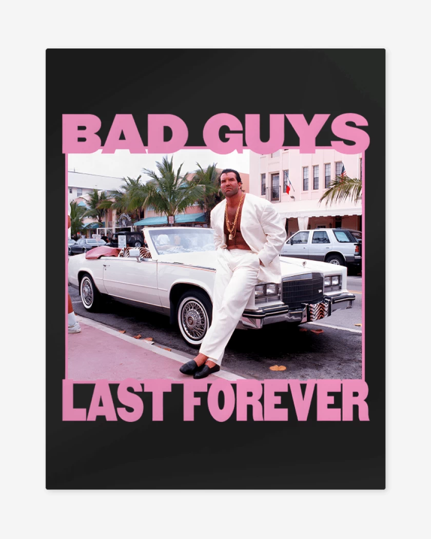 Print metalico Negro de Bad Buys